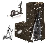 Résistant Housse de Vélo Elliptique,Imperméable Housse de Protection pour Vélos Elliptique D'appartement, Baches de Couverture Crosstraine Machine pour Intérieur et Extérieur(Size:420D：181*74*165cm,Co