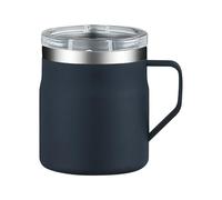 Resistant Mug - Coffee Mugs ¦ 11.7x10.5x9cm Stainless Steel Cup with Handle, Stainless Steel Coffee Mug Material Insulated Coffees Mugs, Home Kitchen Supplies, Thermo Cup for Hot and Iced Drinks