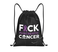 Résistant Sac à Dos à Cordon Au Diable Le Cancer du pancréas Sac pour école Sac à Dos léger 36x42cm pour Voyages légers,Activités Quotidiennes,randonnée