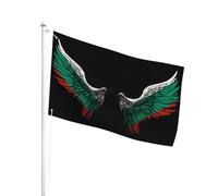 Résistants Aux Intempéries Drapeaux Bannières Bulgare Pirate Drapeaux Parfait Drapeau De Jardin Pour Jardin, Décoration D'Intérieur, Décoration D'Halloween, 3X5 Ft
