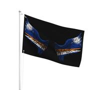 Résistants Aux Intempéries Drapeaux Bannières Îles Marshall Pirate Drapeaux Couleurs Vives Drapeau De Jardin Pour Cadeau D'Anniversaire, Terrasse, Décoration D'Halloween, 3X5 Ft