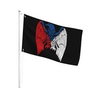 Résistants Aux Intempéries Pirate Drapeau 90X150Cm Aigle République Tchèque Drapeaux Personnalisé Couleurs Vives Drapeaux Bannières Pour Décoration D'Halloween, Décoration D'Intérieur