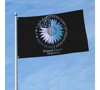 Résistants Aux Intempéries Pirate Drapeaux Amis, Ne Laissez Pas Vos Amis Combattre Le Cancer Seuls. Sensibilisation Au Cancer De L'Estomac Drapeau Personnalisé Diversité Drapeau De Jardin