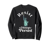 résister à la dissidence persiste féministe Protest Equal Rights Liberty Sweatshirt