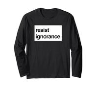 Résister à la Protestation de l'ignorance - Connaissance du Bruit Manche Longue