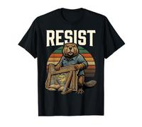 Résister à la résistance des castors de l'Oregon | Activiste des Droits de l'homme T-Shirt Graphique avec Valeur