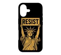 Résister à la Statue de la Liberté Rebelle Protest Contre Les tarifs élevés Coque pour iPhone 17