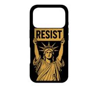 Résister à la Statue de la Liberté Rebelle Protest Contre Les tarifs élevés Coque pour iPhone 17 Pro