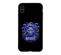 Résistez à Cyberpunk Medusa AI Hacker Rebel Future Coque pour iPhone XS Max