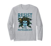 Résistez au patriarcat - Puissance féministe de Méduse Manche Longue