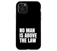 Résistez : Aucun Homme n'est au-Dessus des lois : Justice et démocratie américaines Coque pour iPhone 11 Pro