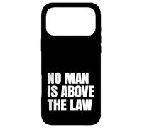 Résistez : Aucun Homme n'est au-Dessus des lois : Justice et démocratie américaines Coque pour iPhone 17 Pro Max