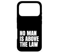 Résistez : Aucun Homme n'est au-Dessus des lois : Justice et démocratie américaines Coque pour iPhone 17 Pro