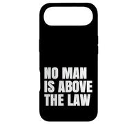 Résistez : Aucun Homme n'est au-Dessus des lois : Justice et démocratie américaines Coque pour iPhone Air