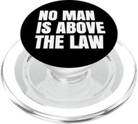 Résistez : Aucun Homme n'est au-Dessus des lois : Justice et démocratie américaines PopSockets PopGrip pour MagSafe