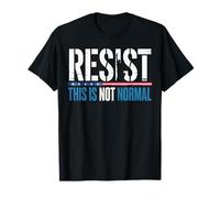 Résistez aux femmes et aux hommes libéraux, ce n'est pas un drapeau américain démocrate normal T-Shirt