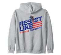 Résistez comme si c'était 1938 Allemagne Reject Fascism Project 2025 Sweat à Capuche