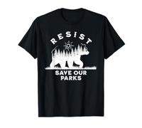 Résistez, Sauvez nos Parcs, Les Parcs nationaux américains de l'Alt Bear Nature T-Shirt