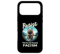 Résistez, Vous Seul Pouvez empêcher Le fascisme et sauver nos Parcs nationaux Coque pour iPhone 17 Pro Max