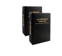 Resistor Kit SMD Book 0805 Resistor Assortment Kit 0201 0402 0603 1206 1% FR-07 170 Values 400 Values 0R-10M Smd DIY Sample Book BIANMTSW(0402 400valuesX50pcs)