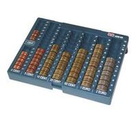 Reskal 226-05 - Plateau de pièces de monnaie - polystyrène G