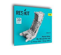 Reskit RSU32-0079 1/32 Martin-Baker Mk.10Q Siège d'éjection pour Mirage 2000C/2000-5