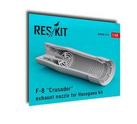 Reskit RSU48-0216 Buse d'échappement Crusader 1/48 F-20,3 cm pour kit Hasegawa