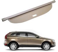 RESKIU Cache-Bagages Rétractable pour Coffre De Voiture, pour Volvo XC60 2009 2010 2011 2012 2013 2014 2015 Étagère Coffre Arrière Cargo Housse de Protection de Coffre