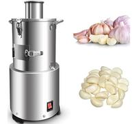 RESKIU Machine à Éplucher L'ail Électrique 200W Machine à Éplucher L'ail 30kg/H Eplucheur de Gousses D'ail Eplucheur D'ail Entier Commercial Séparateur D'ail Électrique pour Restaurant