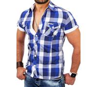 Reslad Oceanside RS-7065 Chemise manches courtes à carreaux