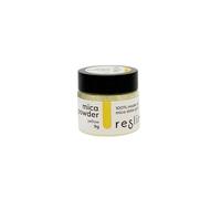 Reslin Poudre de Mica Jaune - 9g, Poudre Minérale Nacrée pour Effets Étincelants, Idéale pour la Décoration et l'Artisanat