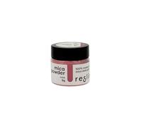 Reslin Poudre de Mica Rose - 9g, Poudre Minérale Nacrée pour Effets Étincelants, Idéale pour la Décoration et l'Artisanat