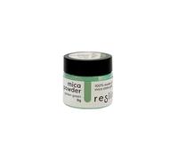 Reslin Poudre de Mica Vert Doré - 9g, Poudre Minérale Nacrée pour Effets Étincelants, Idéale pour la Décoration et l'Artisanat