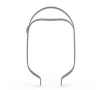 Resmed AirFit N30 Bandeau - Bandeau QuickFit pour masques AirFit N30 Nez CPAP, matériau élastique à réglage automatique pour un ajustement parfait, gris avec des reflets bleus (taille unique)