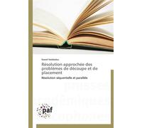 Résolution approchée des problèmes de découpe et de placement - HADDADOU-N - P.academiques Francophones - broché - Essai