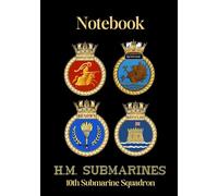 Resolution Class HM Submarines A5 Notebook: 10th Submarine Squadron Notebook