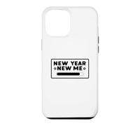 Résolution de la déclaration de Motivation du Nouvel an New Me Coque pour iPhone 12 Pro Max