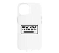 Résolution de la déclaration de Motivation du Nouvel an New Me Coque pour iPhone 15