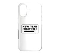 Résolution de la déclaration de Motivation du Nouvel an New Me Coque pour iPhone 17