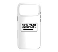 Résolution de la déclaration de Motivation du Nouvel an New Me Coque pour iPhone 17 Pro Max