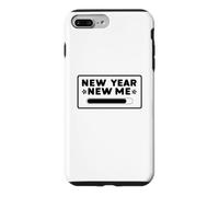 Résolution de la déclaration de Motivation du Nouvel an New Me Coque pour iPhone 7 Plus/8 Plus