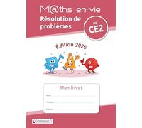 Livret élève - Enseigner la résolution de problèmes au CE2 (édition 2026)