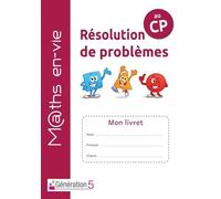 Livret élève - Enseigner la résolution de problèmes au CP - Maths en-vie Laëtitia Vautrin (Auteur), Fabienne Straniero (Auteur), Nabila Errami (Auteur)