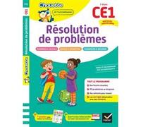 Résolution de problèmes CE1 - Cahier de soutien nouveau programme Géraldine Collette (Auteur)