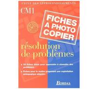 Résolution De Problèmes Cm1 - Fiches À Photocopier