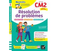Résolution de problèmes CM2 - Cahier de soutien nouveau programme Leçons et exercices corrigés - Jeanne Bia - Hatier - broché - Scolaire / Universitaire