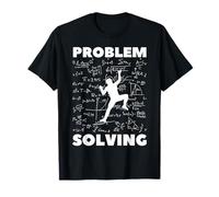 Résolution de problèmes Escalade mathématiques Jeu de mots T-Shirt