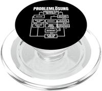 Résolution de problèmes pour Hommes - Tableau de processus - Dictons drôles PopSockets PopGrip pour MagSafe