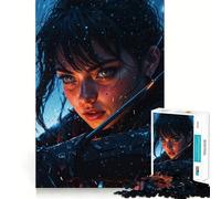 Résolution inébranlable Puzzle de 1000 pièces pour Adultes Jeu de mémoire Emboîtement précis sans espaces Activité apaisante pour Une Pause mentale (38x26cm)