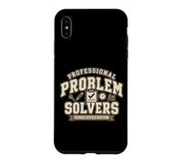 Résolveurs de problèmes Professionnels de l'administration Scolaire et Conception de Bureaux Coque pour iPhone XS Max